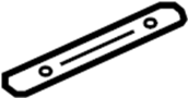 8011A144 Bracket. Console. (Front, Rear, Lower)