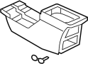 8011A166YA Center Console (Rear)
