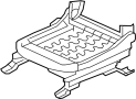 6921A250 Seat Track (Front)