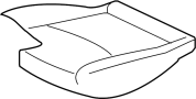 6911A320XE Seat Cover (Right, Front)