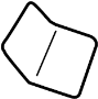 6901A761 Seat Back Cushion (Left, Front)