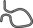 6955A033 Folding Seat Release Cable
