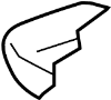 6912A282 Seat Cushion Pad (Right)