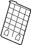 6902A358 Seat Back Panel