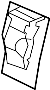 6970A089 Board - Seat Back ArmR. Seat Back Panel. (Rear)