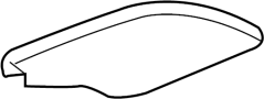 Roof Rack Cover (Left, Rear)