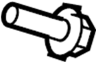 5745A007 Door. Latch. Catch. Bolt. Holder. (Rear)