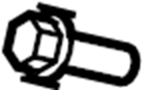 MF140223 Door Latch Bolt