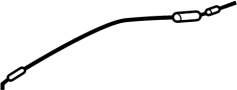 5745A178 Door Latch Cable (Rear)