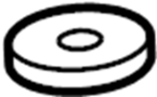 9076A001 Suspension Shock Absorber Mount Washer (Rear)