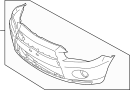 6400D090 Bumper Cover (Front, Upper, Lower)