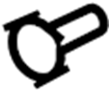 MR656139 Console Screw (Rear)