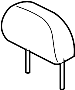 6971A132XA Headrest (Front)