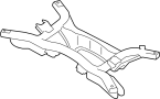 4100A036 Suspension Subframe Crossmember (Rear)