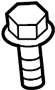 MF911233 Bolt. (Rear, Upper, Lower)