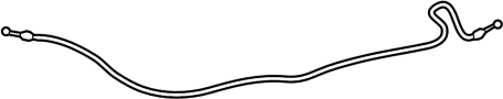 5910A078 Hood Release Cable