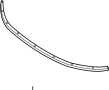 5902A140 Hood Seal (Front)