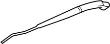 Windshield Wiper Arm (Left, Front)