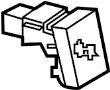 8610A204 SWITCH, BLIND SPOT WARNI.
