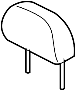 6971A553XA Headrest (Front)