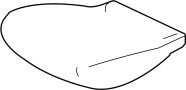 Seat Cushion Foam (Right, Front, Lower)