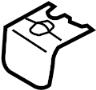 6977A792 Seat Track Cover (Front, Rear)