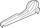 Seat Frame Trim Panel (Front)