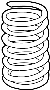 4140A350 Coil Spring (Rear)