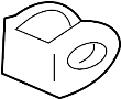 4056A313 Suspension Stabilizer Bar Bushing (Rear)