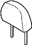 6971A153XB Headrest (Front)
