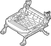 6921A482 Seat Adjuster (Front)