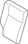 Seat Back Cushion Cover (Rear)