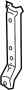 MN133737 Hood Latch Support