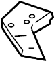 MN133734 Support. Panel. Headlight. (Upper)