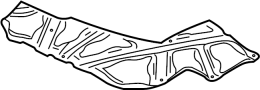 MR565518 Hood Insulation Pad