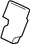 Seat Cushion Pad (Rear, Lower)