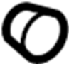 MR966347 Cap - Seat Armrest. Cup holder Cap. (Rear)