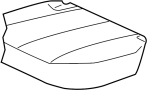 MR966359XC Seat Cover (Left, Rear)