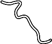 MR968428 Intercooler Hose