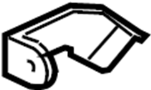 MR571652 Turbocharger Coolant Reservoir Bracket