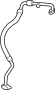 MR568203 A/C Refrigerant Suction Hose