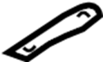 MR599447 Hood Hinge Spacer
