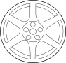 MN100350 Wheel