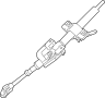 MN101704 Steering Column