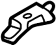 Roof Drip Molding Clip
