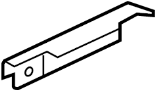 MN126781 License Plate Bracket (Rear)