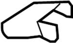 Bracket. Support. (Front, Upper). A Bracket for a radiator.