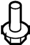 Radiator Support Splash Shield Bolt (Front)