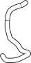 Radiator Coolant Hose (Rear, Lower)