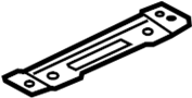 8011A321 Bracket. Console. (Front, Rear, Lower)
